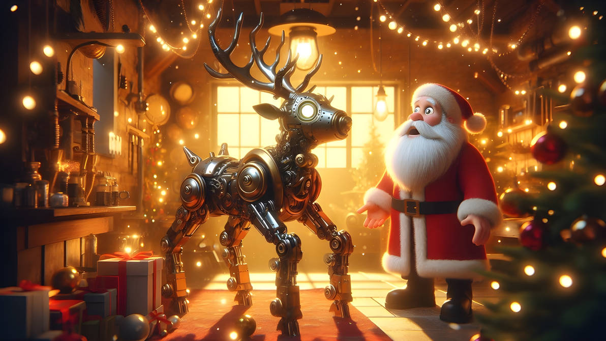 Fallout Deer Nine Rudolph Rudolph's Gonna Freak Out! by datguy13 on DeviantArt