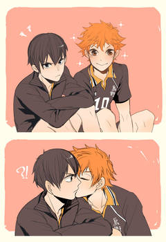 images Kagehina Haikyuu Fanart Hinata And Kageyama Ship explore the best kagehina art deviantart