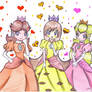 Pikasia, Peach n' Daisy XD