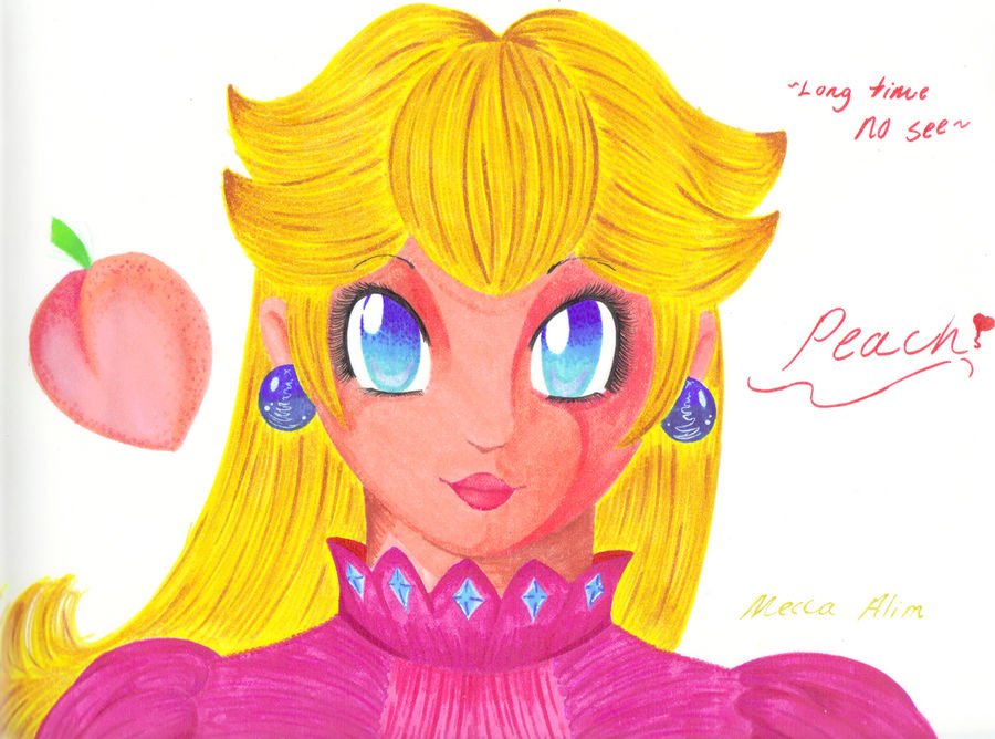 Peach: I miss you.