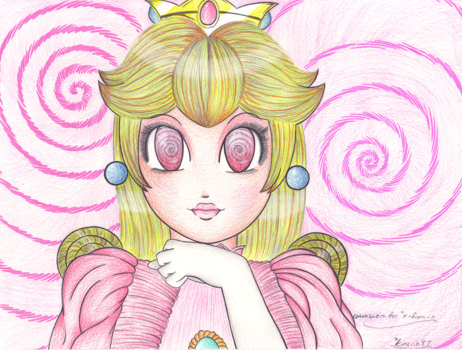 Hypnotizing Princess Peach By Kimeria87 On DeviantArt hypnotizing-princess-peach-by-kimeria87-on-deviantart