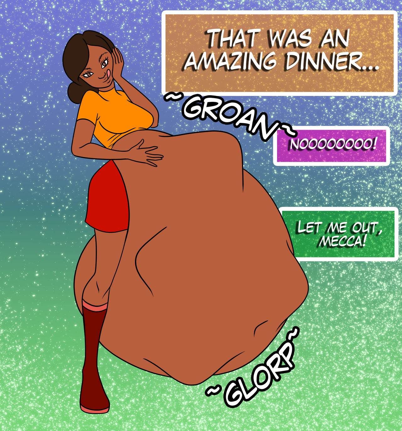 Closed Food Stand Vore Comic NBKomputer