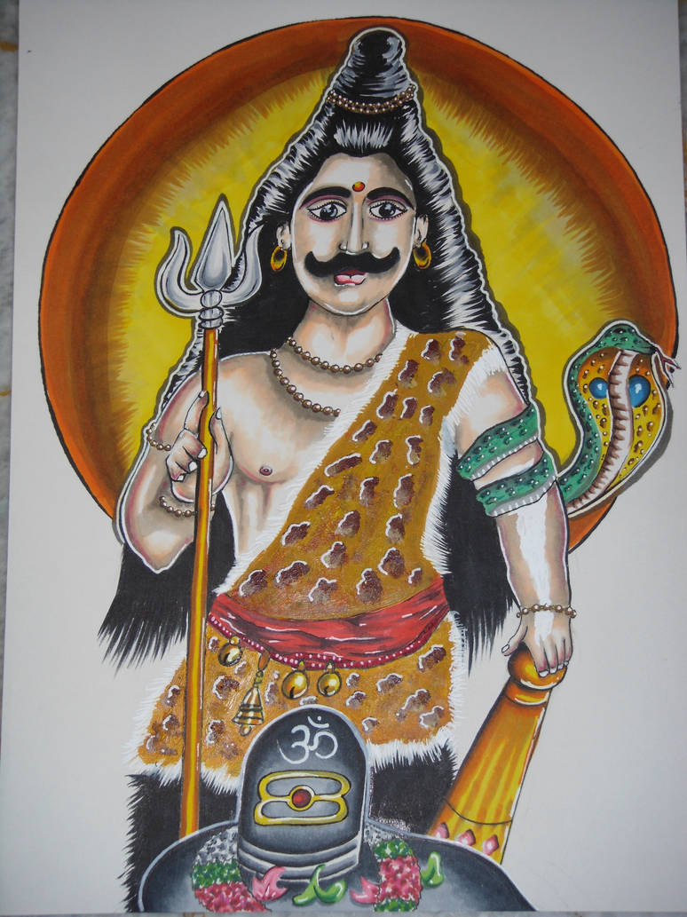Shiva-Muneeswaran Sketch by saintvinod on DeviantArt