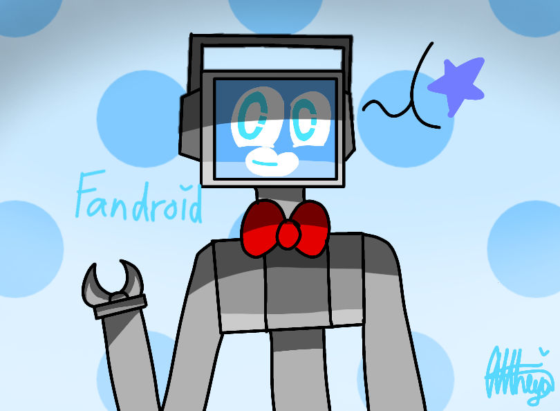 Fandroid (FANART) by PrincessStarShine7 on DeviantArt