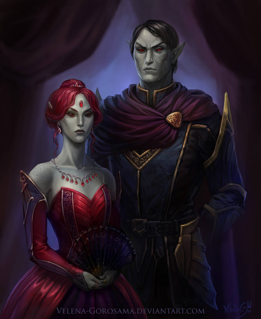 Noble Family Portrait by Velena-Gorosama
