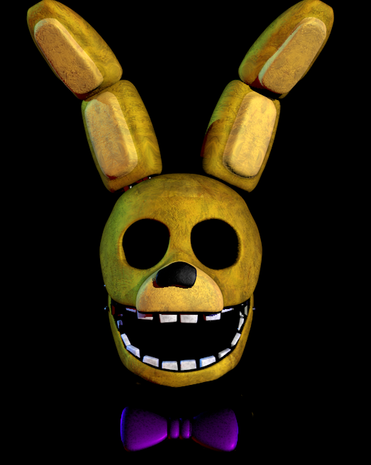(FNAF/C4D) SpringBonnie Head by RealMclovin on DeviantArt