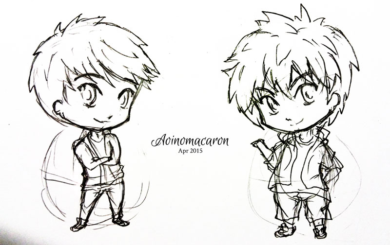 Chibi Hamada brothers