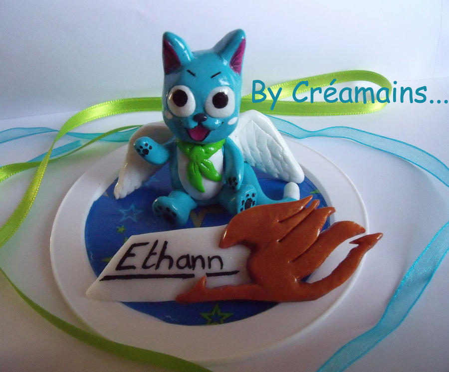 Figurine Fairy Tail Happy By Creamains On Deviantart Figurine Fairy Tail Happy By Creamains On Deviantart