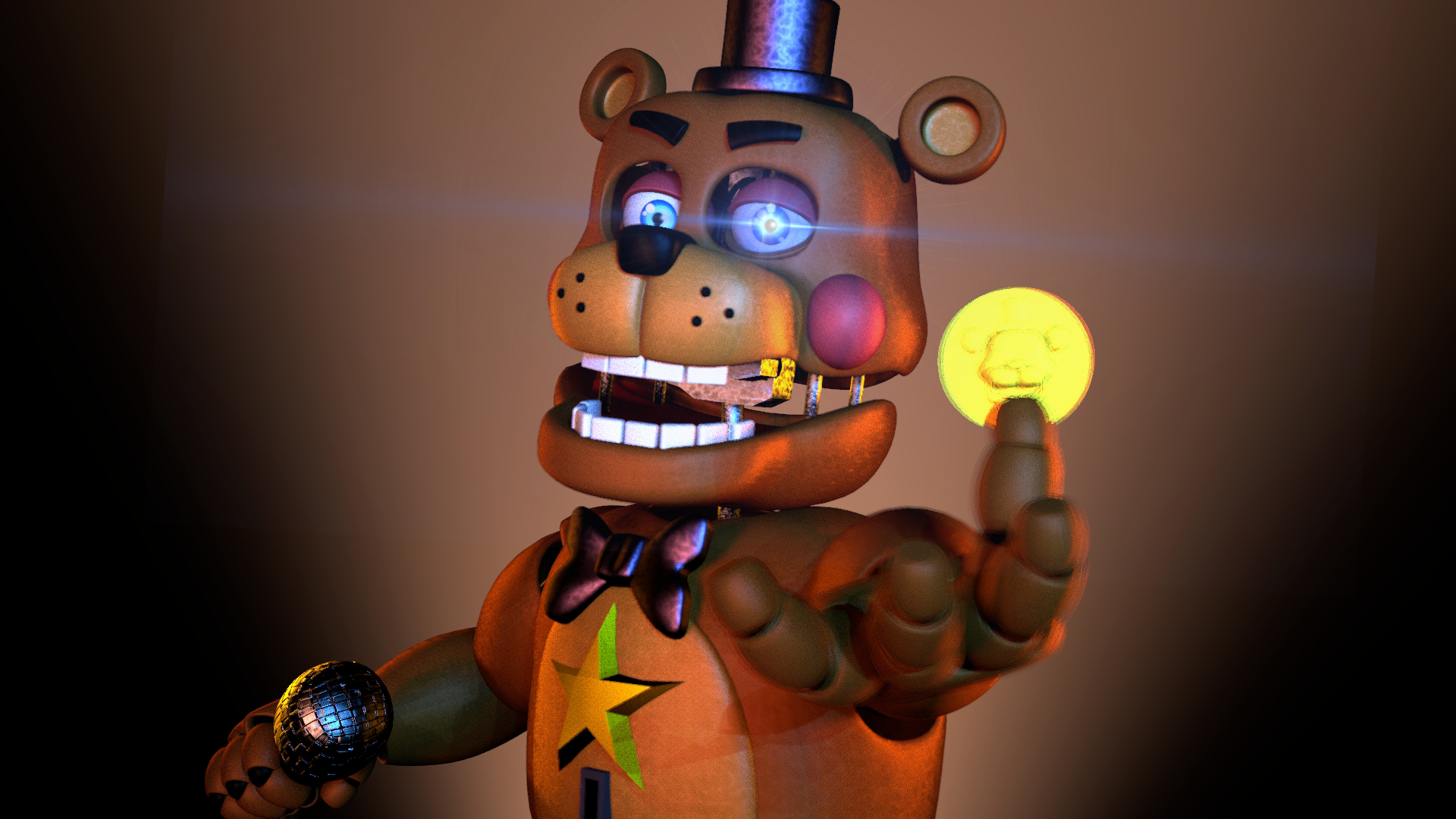 FNAF 1/6: Classic Rockstar Freddy by Estevamgamer on DeviantArt