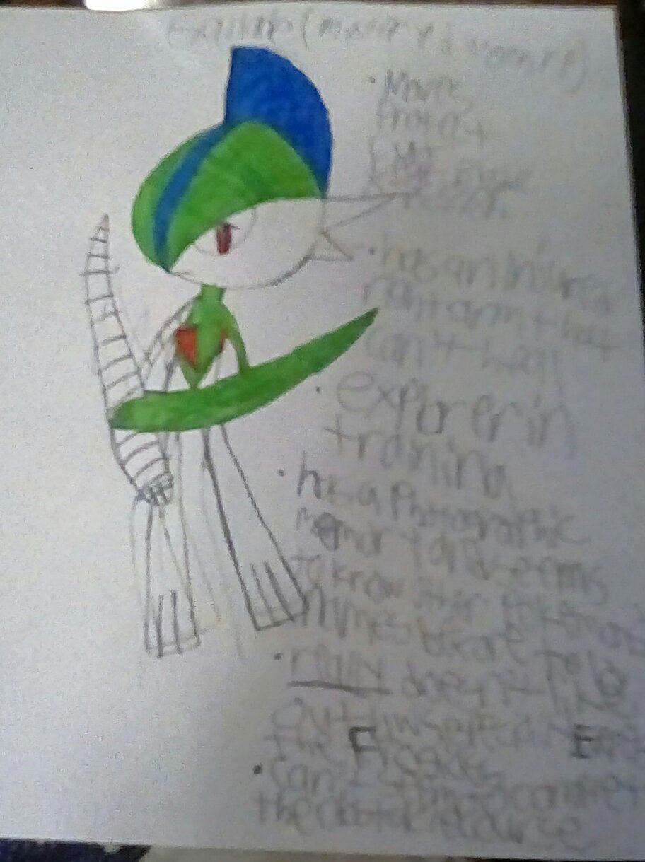 Gallade (mystery dungeon rp)