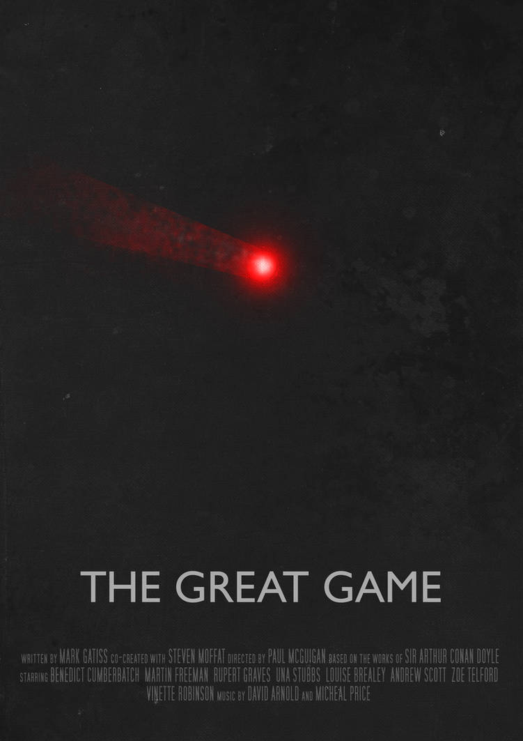 The Great Game - Movie Poster by Ashqtara