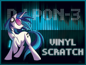 Vinyl Scratch Badge