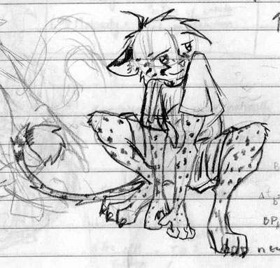 Cheetah Doodle