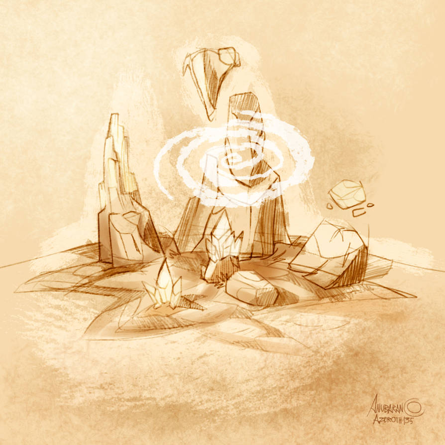 Deepholm Portal by azerothin365days on DeviantArt