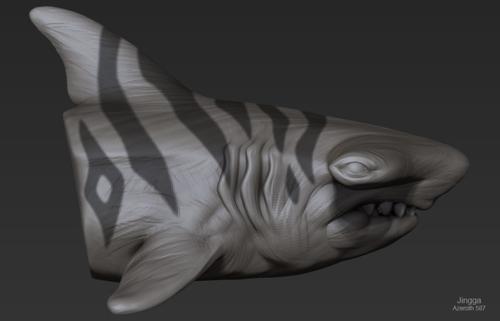 Fish Wip Fish WIP by azerothin365days on DeviantArt