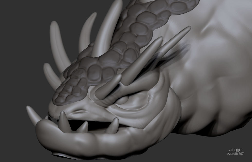 Scalehide Shadowlands Scalehide WIP by azerothin365days on DeviantArt