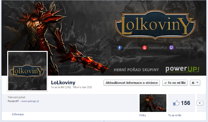 LoLkoviny - FB page