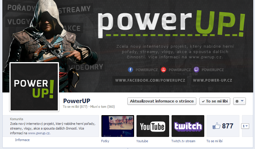 PowerUP! - FB page