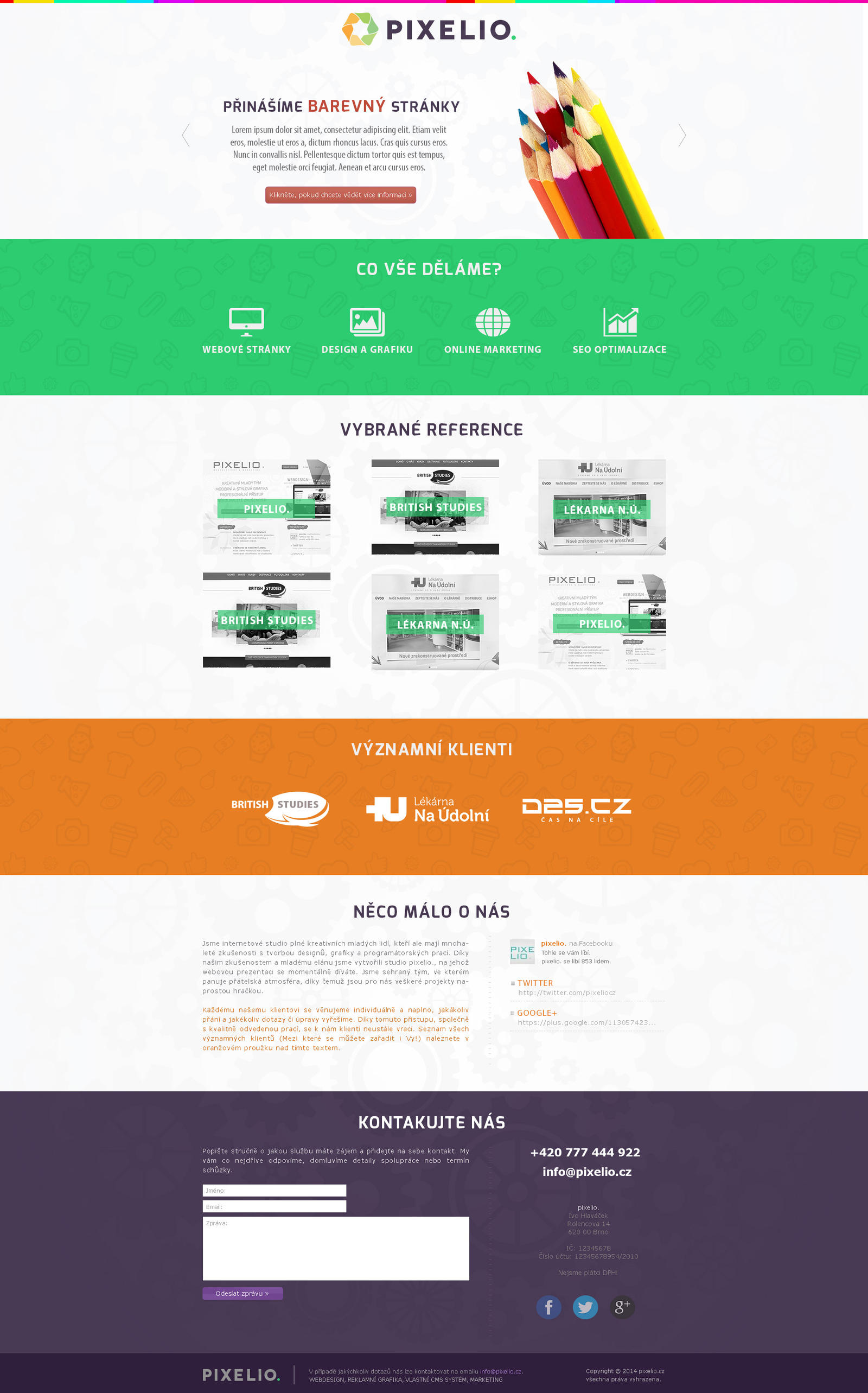 pixelio. websolutions and marketing - v2 by Ingnition