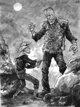 Jesse James versus Frankenstein's Monster