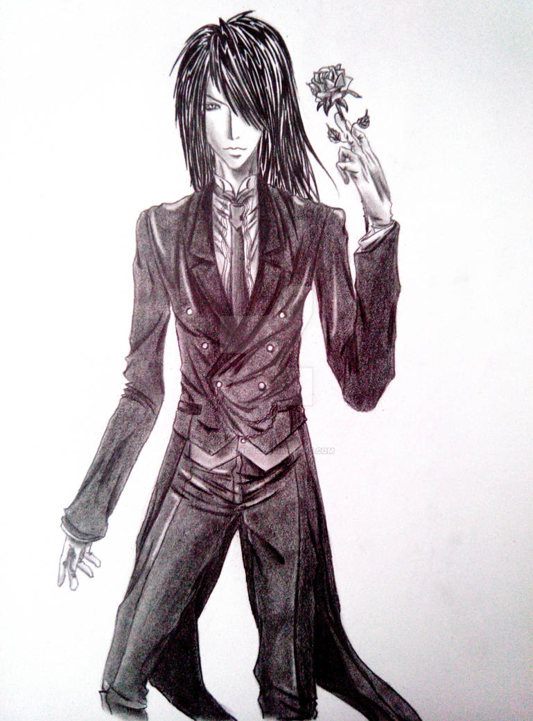 The Butler (original character) by gothiXircus on DeviantArt