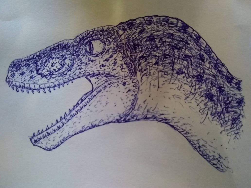 Raptor Portrait 7 by Alldoo on DeviantArt