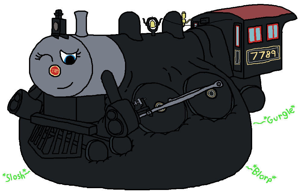 Kalina's Locomotive Belly (Vore) by LatitudeFiction on DeviantArt