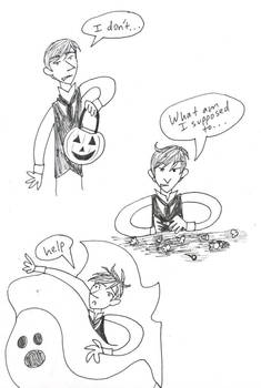 In Which Felix Learns About Halloween