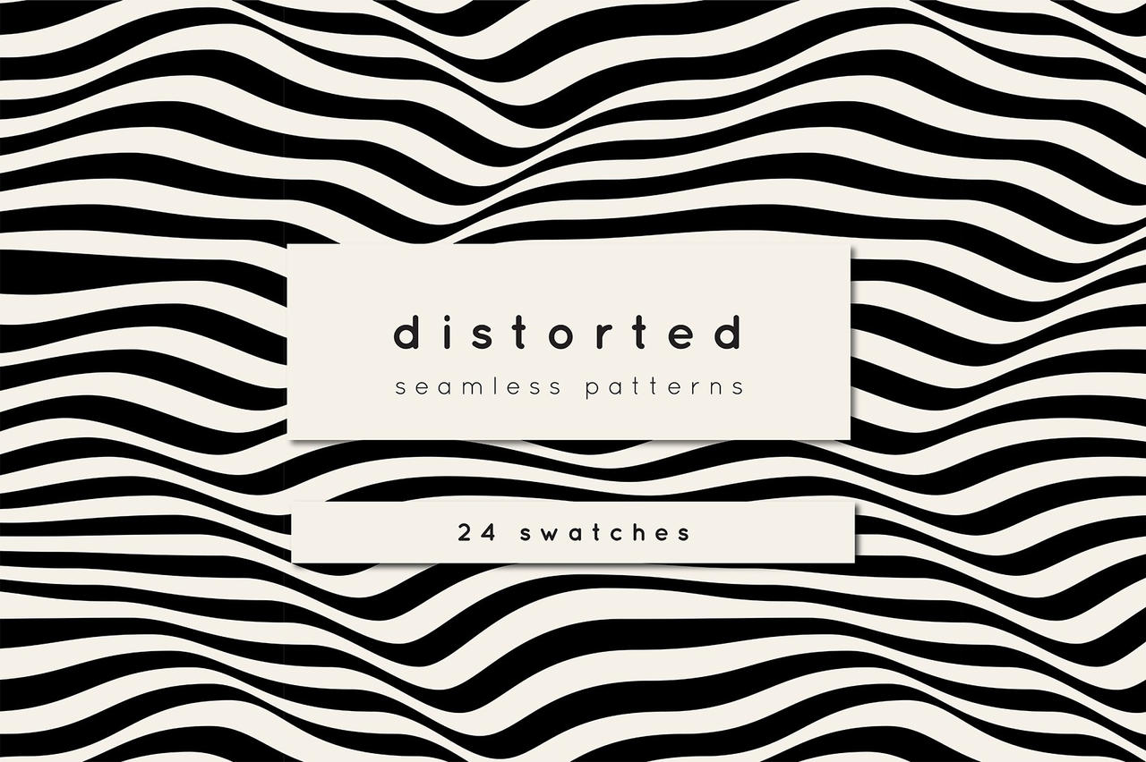 Distorted Patterns Distorted Seamless Patterns | Vol. 1 by menutiomumof on DeviantArt