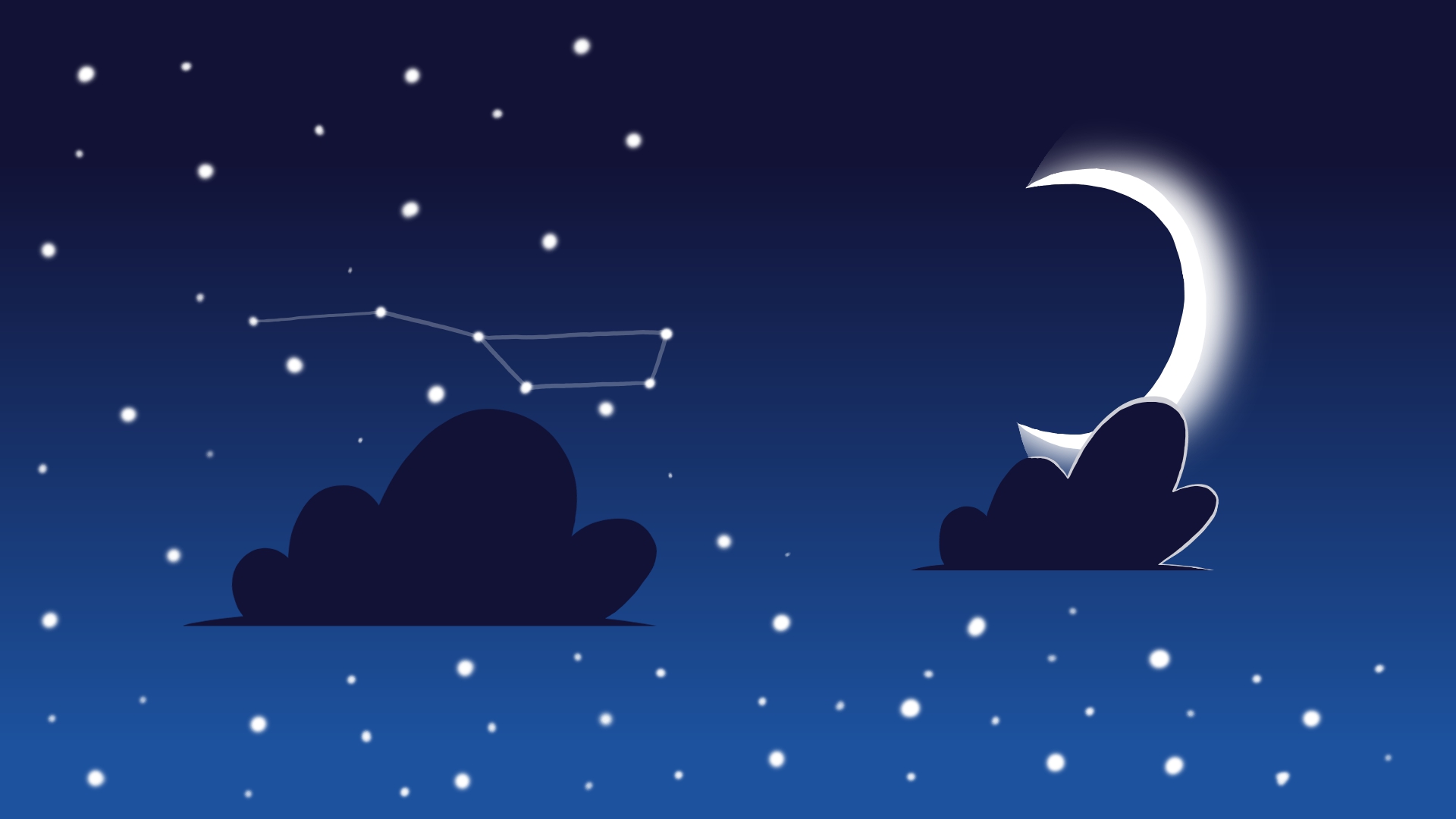 Night time background art 1