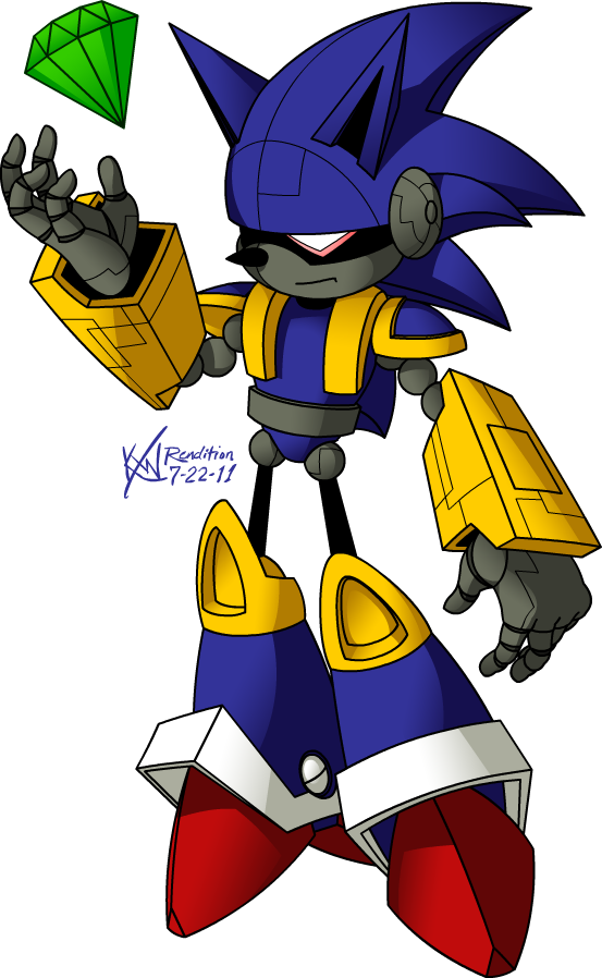 Mecha Sonic concept by Sweecrue on DeviantArt