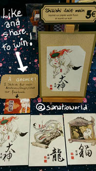 Japan Expo and Facebook Giveaway