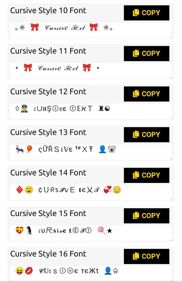 Html Cursive Font Code Generator Cursive Text Generator by textgenerator on DeviantArt