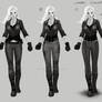 CW Arrow - Black Canary Concepts