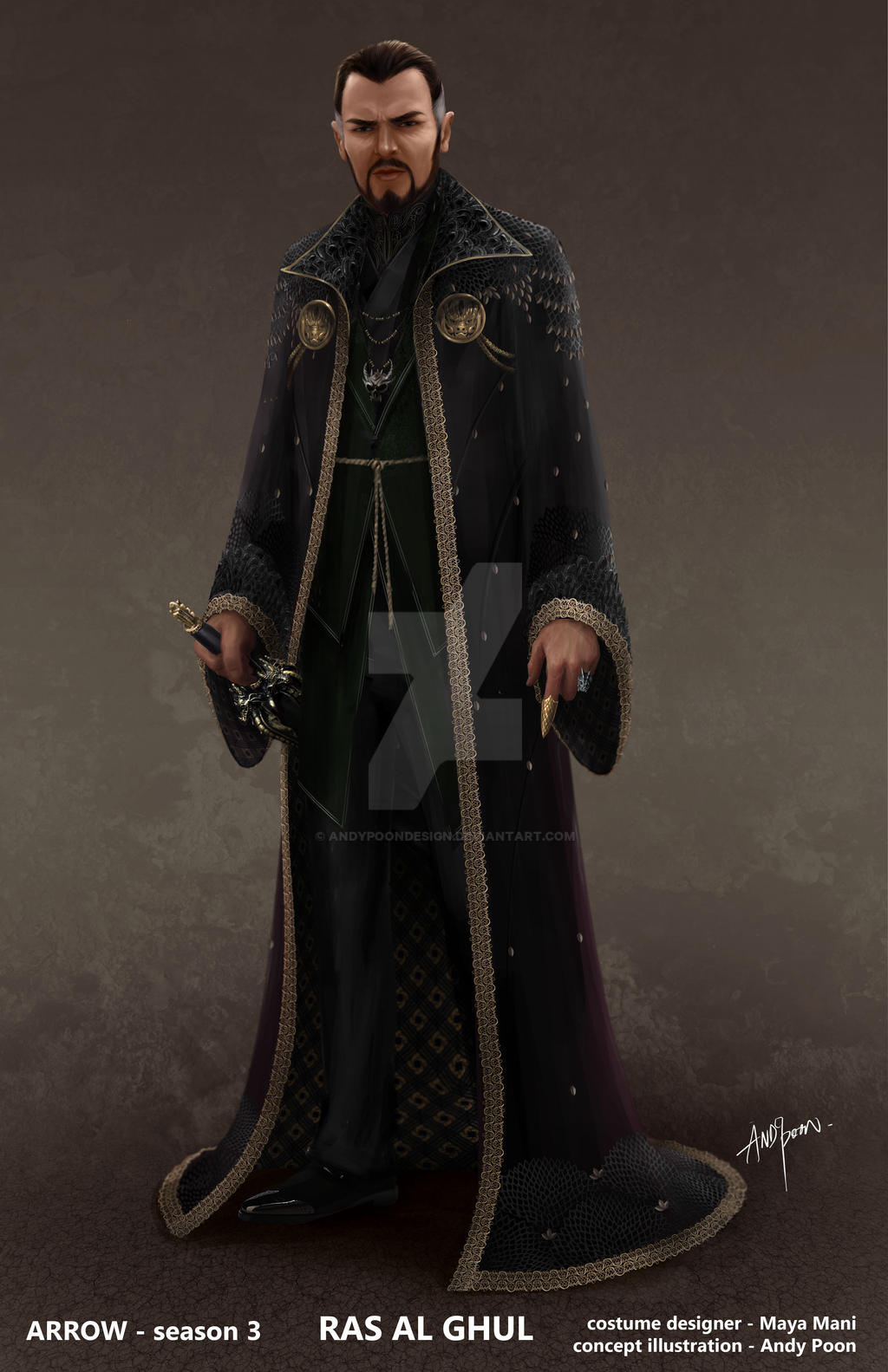 Ras Al'Ghul by AndyPoonDesign on DeviantArt