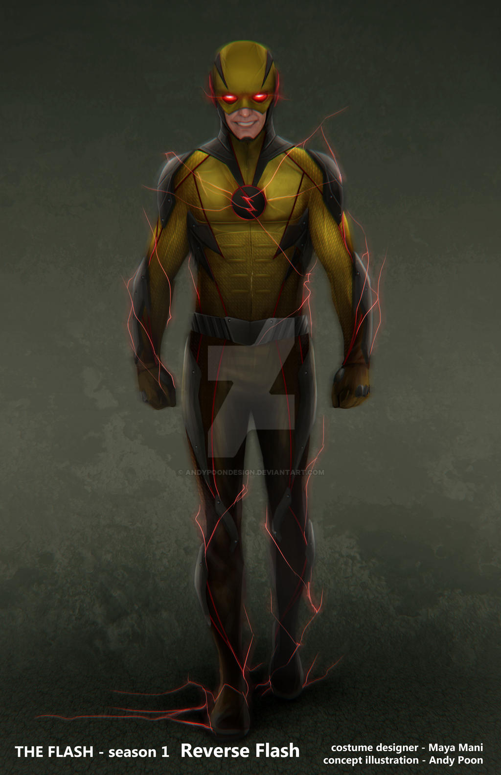 ReverseFlash v1 by AndyPoonDesign on DeviantArt