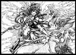 Durga white background