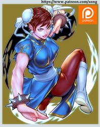 Chun li by xong