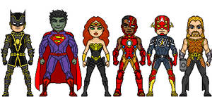 Justifiers Dc Explore the Best Clarkwayne Art | DeviantArt
