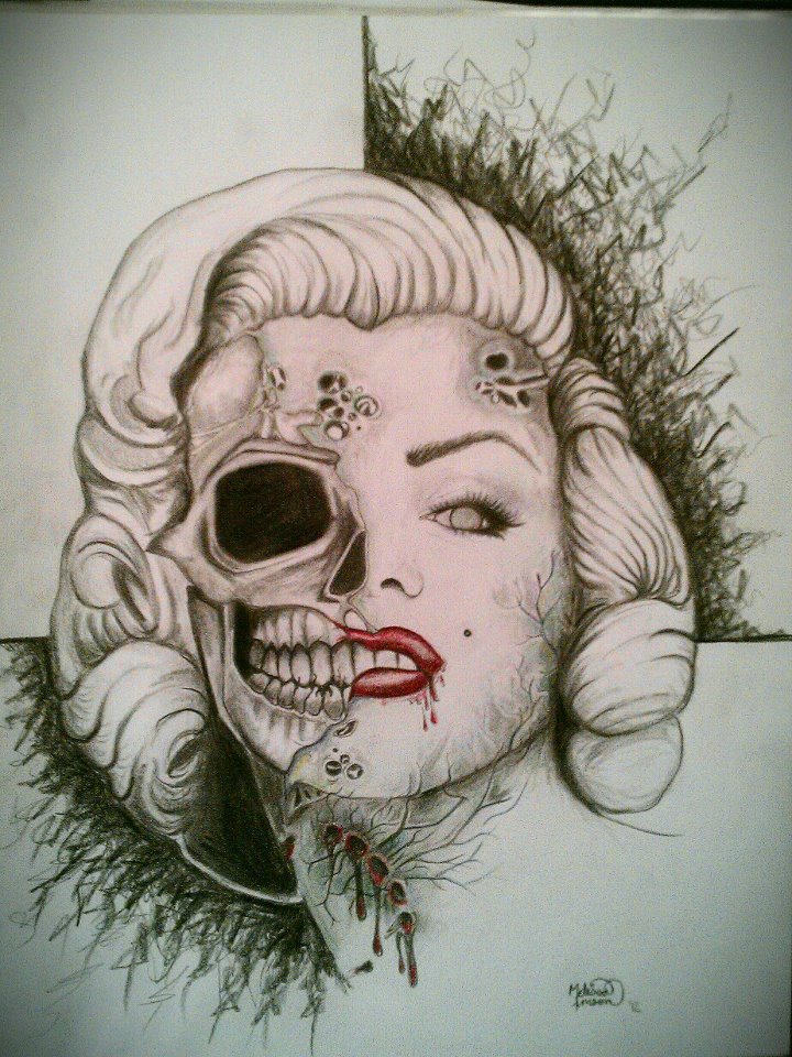 Marilyn Monroe Zombie