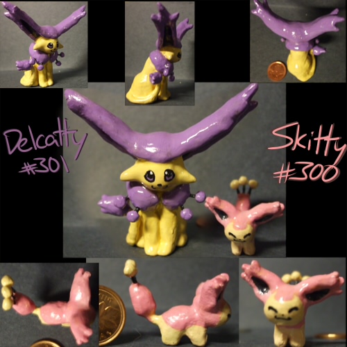 Clay Delcatty and Skitty