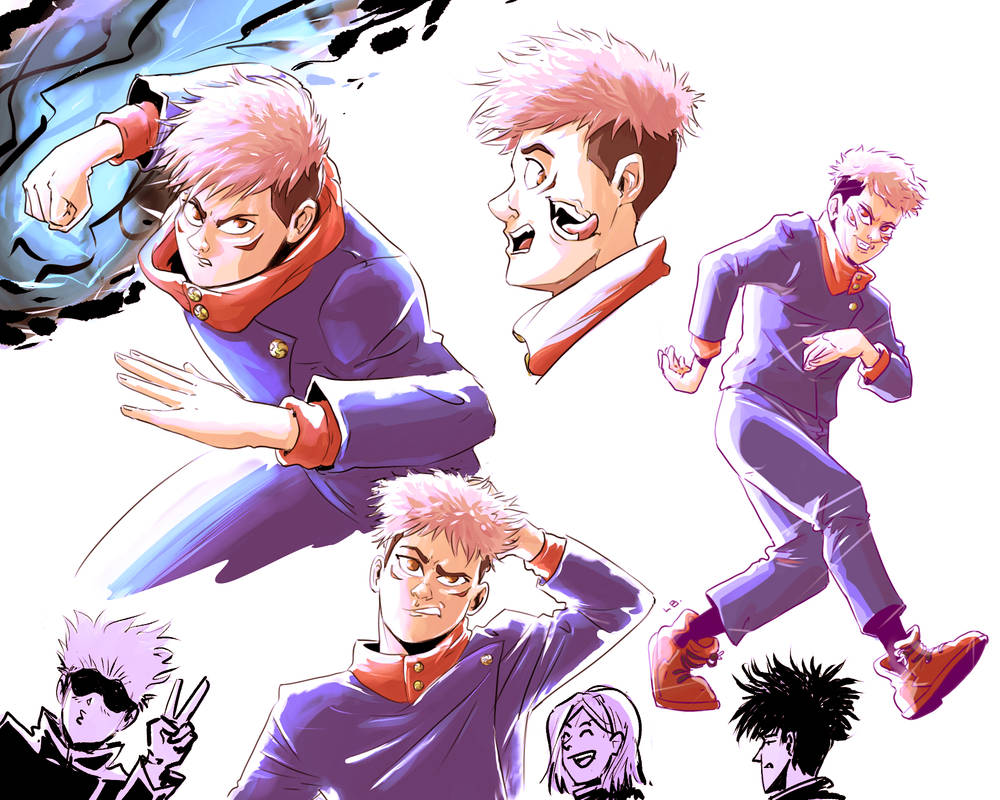 Yujoi Yuji Itadori - Jujutsu Kaisen by Balakin1 on DeviantArt