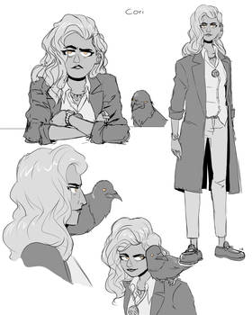 Cori - character sketches
