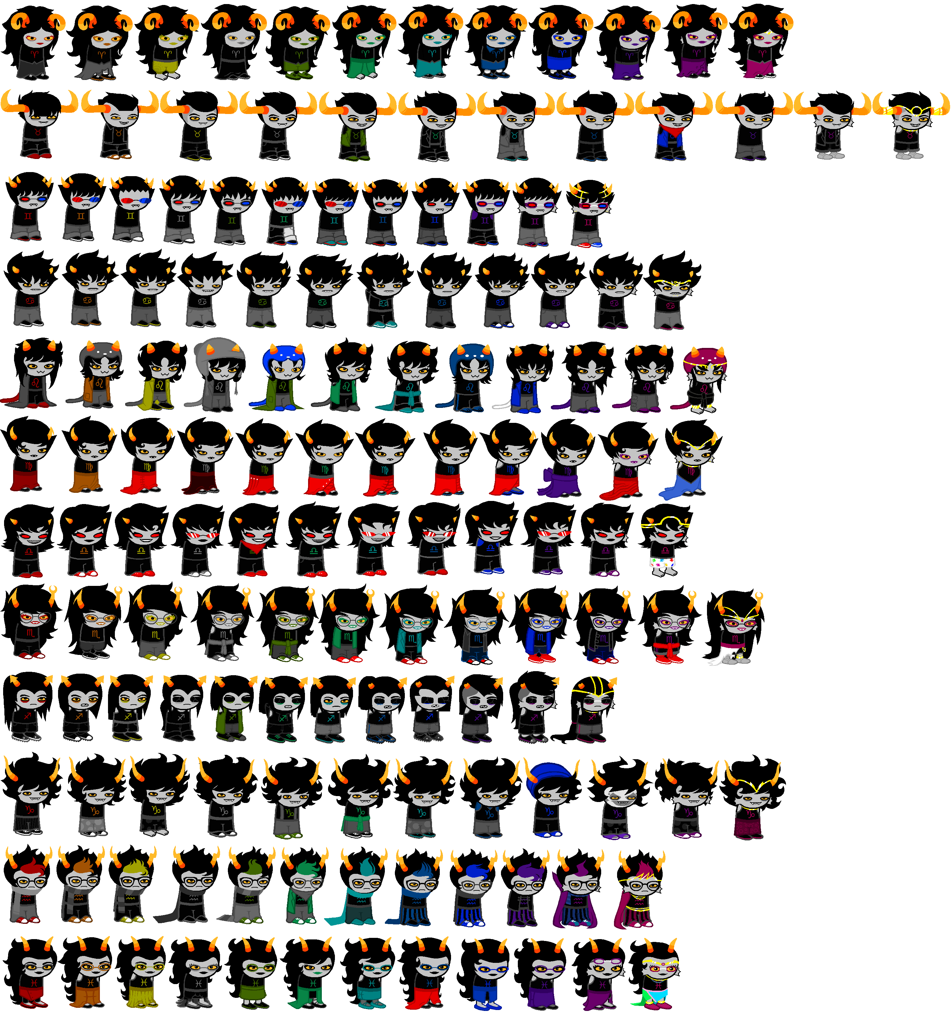 Vriska Tavros Sprite vriska-tavros-sprite