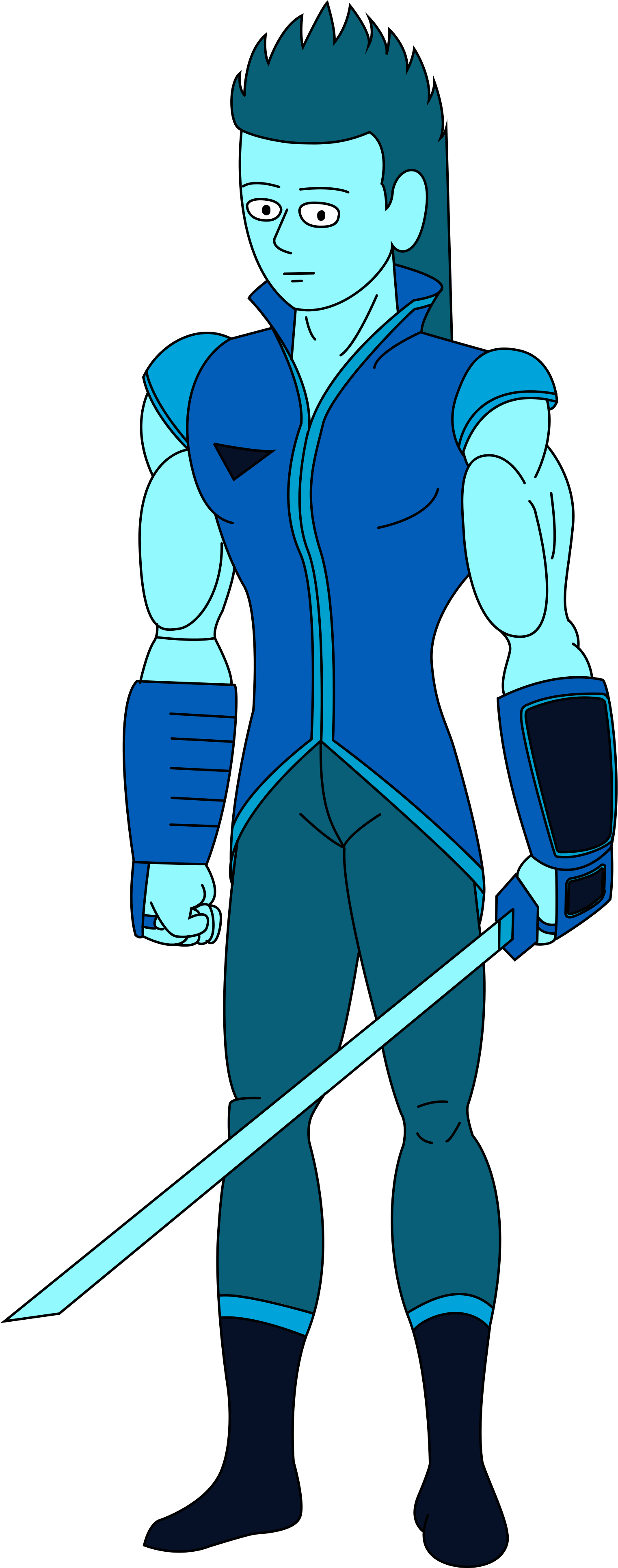 Blue Topaz Commision