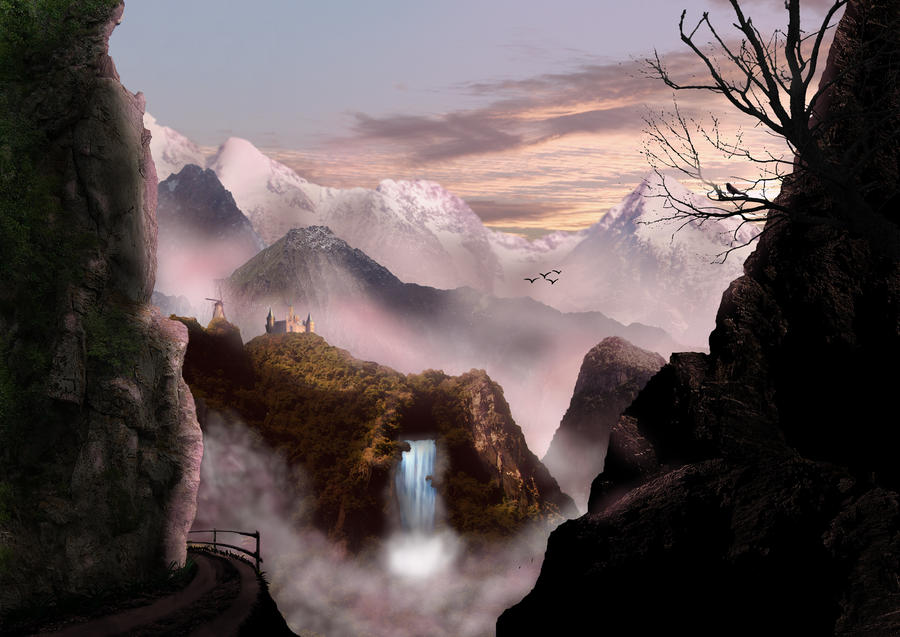 Matte Painting Practice by blindman987