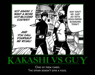 Kakashi vs Guy