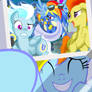 Rainbow Dash, a Wonderbolt at last