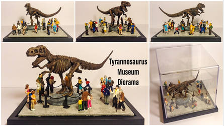 Tyrannosaurus Museum Diorama