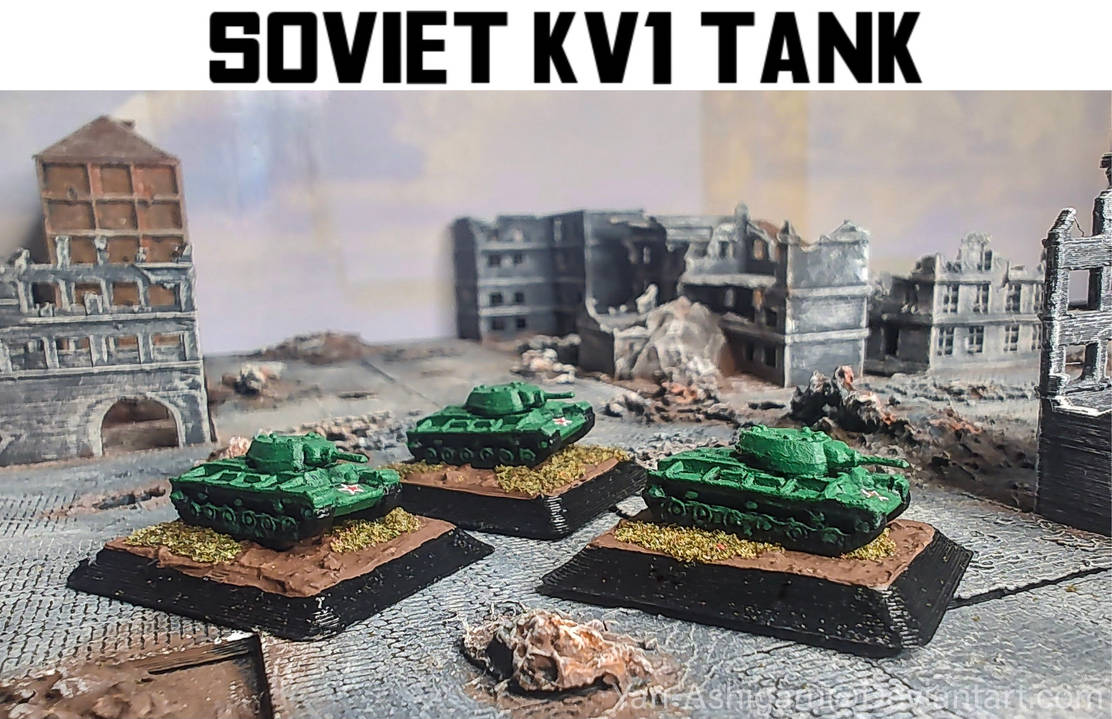 Soviet KV1 Tanks by Yari-Ashigaru on DeviantArt